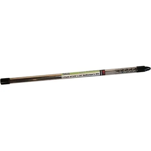 BES BELL3824PK3 Bell Hanger Bit 3/8 in. Diameter, 24 in. Long, 3-Pack