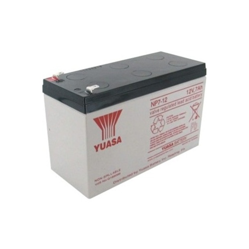 Yuasa NP 7-12 12V, 7 Ah Rechargeable SLA Battery, A/D Terminals
