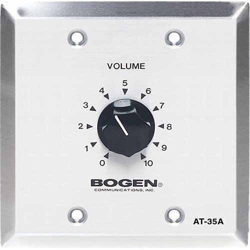 Bogen AT35A 35W Attenuator, Mounts in Standard Single or Double Electrical Box