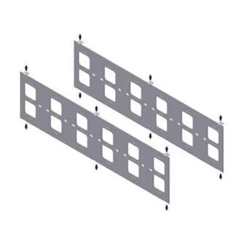 Belden BHBC03X Vertical Manager Back Cover, 3-6" Wide