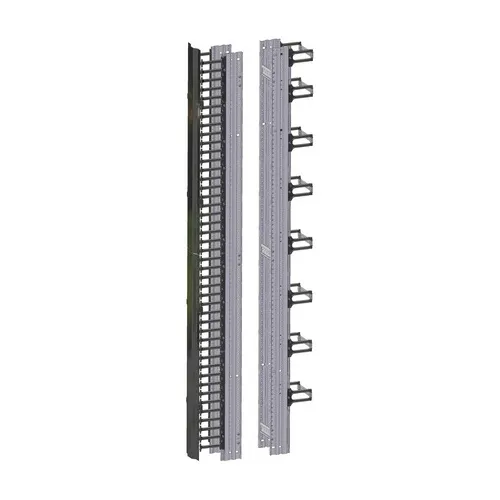 Belden BHVHL06 Wide High-Density Vertical Cable Manager, 79.63x 18.54", Black