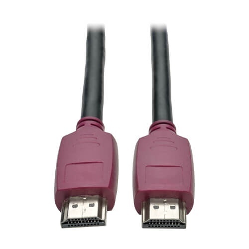 Tripp Lite P569-015-CERT 4K HDMI Cable with Ethernet, Male / Male, 4K 60 Hz, Gripping Connectors, 15'