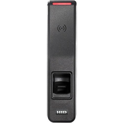 HID 25BNKS-10-000000 HID 25BNKS Signo 25B Biometric Reader, Pigtail, Supports High Frequency Credentials, HID Mobile Access Mobile IDs with NFC and Bluetooth Smart, Black with Silver Trim