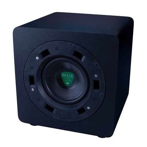 Beale Street BPS-65 Active 6.5" In-Room Subwoofer with 200W Built-In Amplifier, Black