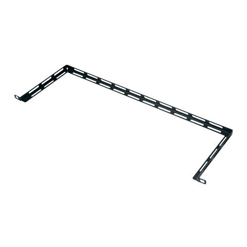 Middle Atlantic LBP-6A LBP Series Horizontal 6in Offset L-Shaped Rack Cable Management Lace Bar, 10-Pack