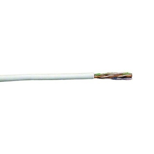 Comtran 32347 CAT5e Network Cable, CMP, 1000', White