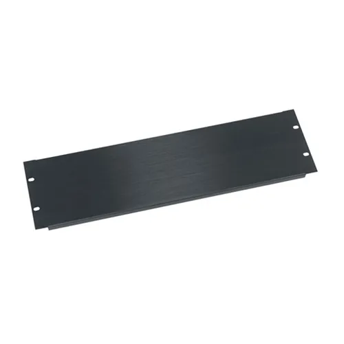 Middle Atlantic BL3 Flanged Aluminum Rack Blank Panel, 3U RMS