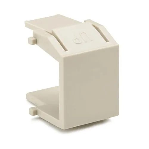 HellermannTyton BLANK-I Blank Insert Module, Ivory