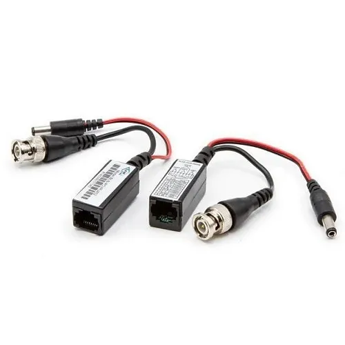 Triplett BLN-PCVRJ452 CCTV Balun Video / Power with Female Power Contact, 1-Pair