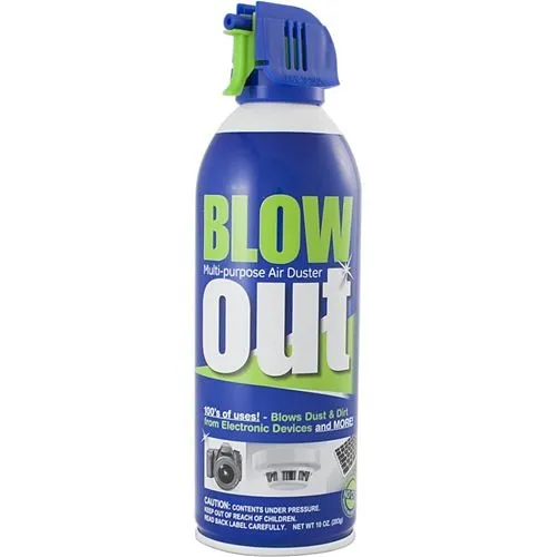 SDi BLOWOUT Multi-Purpose Hand Held Air Duster, 10 oz.