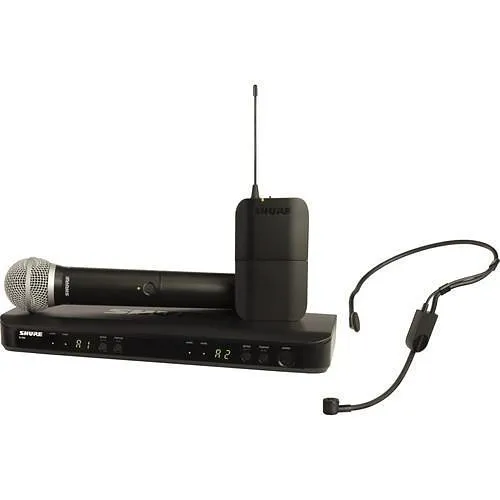 Shure BLX1288/P31-H9 Wireless Combo System with PG58 Handheld and PGA31 Headset, H9 Band