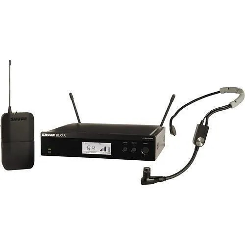 Shure BLX14R/SM35-H11 Wireless Rack-mount Headset System with SM35 Headset Microphone, H11 Frequency Band