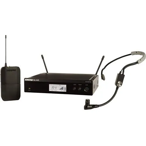 Shure BLX14R/SM35 Wireless Rackmount Headset System with SM35 Headset Microphone