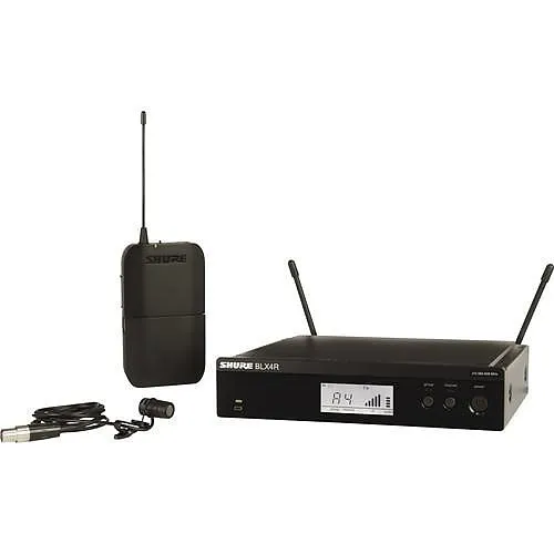 Shure Wireless Rack-Mount Presenter System with Wl185 Lavalier Microphone