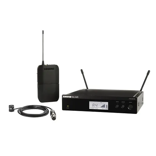 Shure BLX14R/W85M-H11 Wireless Rackmount Presenter System with WL185m Lavalier Microphone