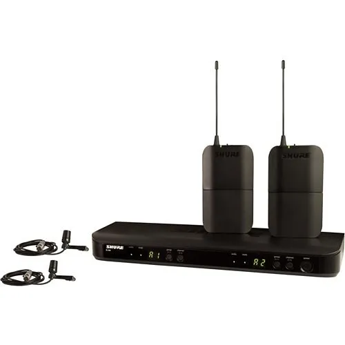 Shure BLX188/CVL Wireless Dual Presenter System with CVL Lavalier Microphones
