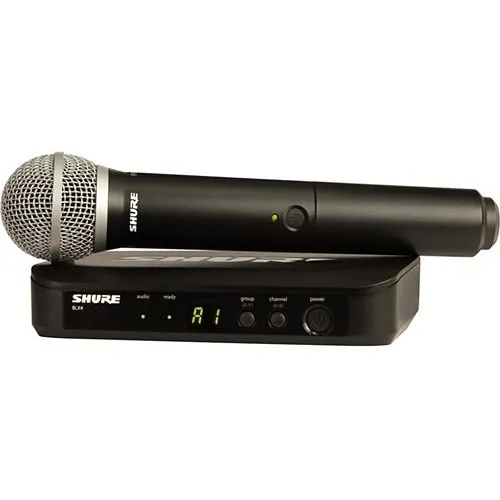 Shure BLX24/PG58-H9 Wireless Vocal System with PG58, H9 Frequency Band