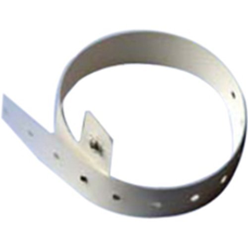 Securitas 801A2701 RoamAlert Vinyl Resident Strap with Snap, 12" Length, 10-Pack, Gray