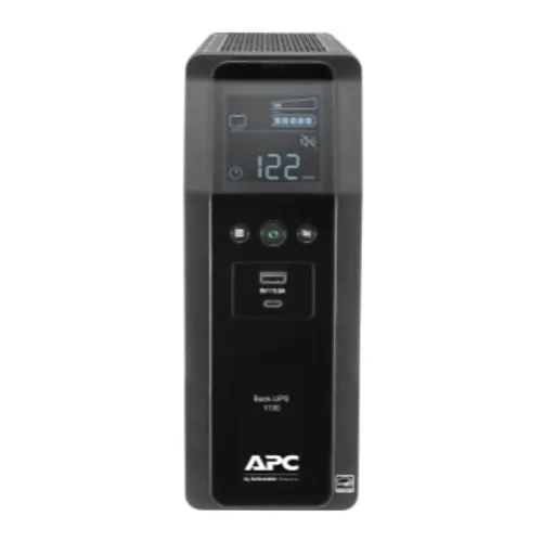 APC BN1100M2-CA APC Back-UPS Pro 1100VA, 10-Outlets and 2-USB Charging Ports, AVR, LCD interface