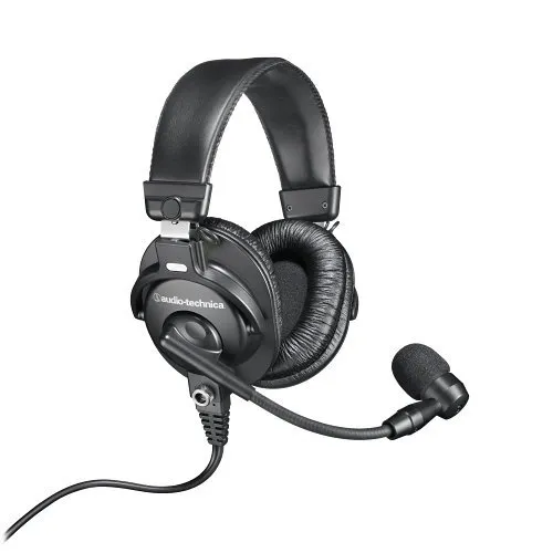 Audio-Technica BPHS1 Rugged Broadcast Stereo Headset, Includes BPCB1 Detachable Cable
