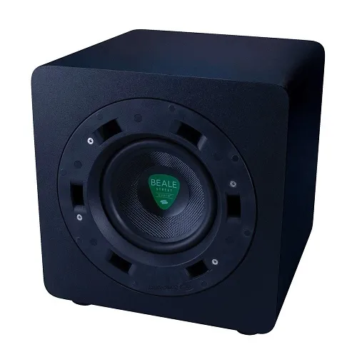 Beale Street BPS-65 Active 6.5" In-Room Subwoofer with 200W Built-In Amplifier, Black