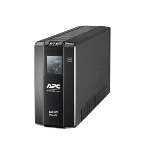 APC BR650MI Back-UPS Pro Tower, 650VA, 390W, 230V, 6-IEC C13 Outlets
