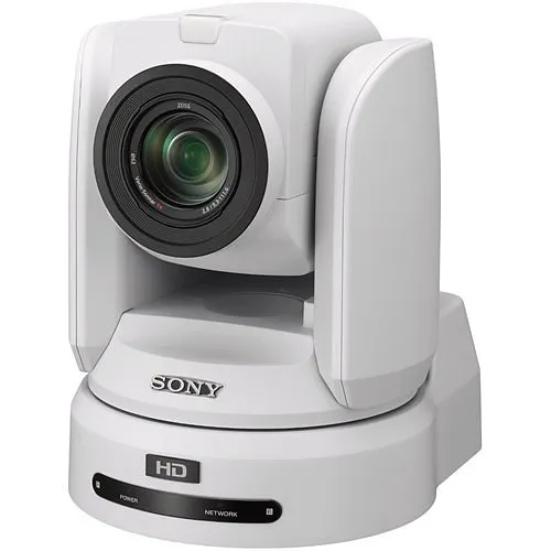 Sony Pro BRC-H800/WPW Full HD PTZ Camera, 1.0-Type Exmor CMOS Sensor, PoE+, White