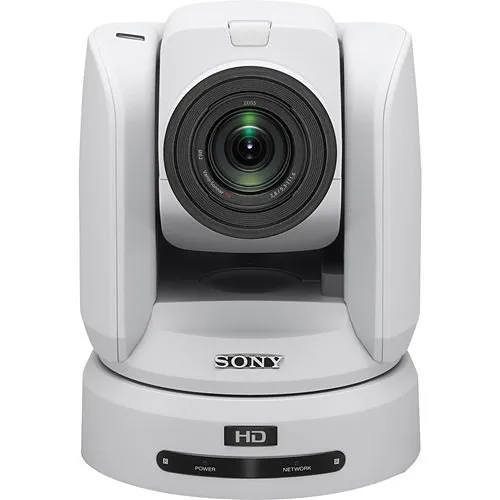 Sony Pro BRC-H800/WPW Full HD PTZ Camera, 1.0-Type Exmor R CMOS Sensor, PoE+, White