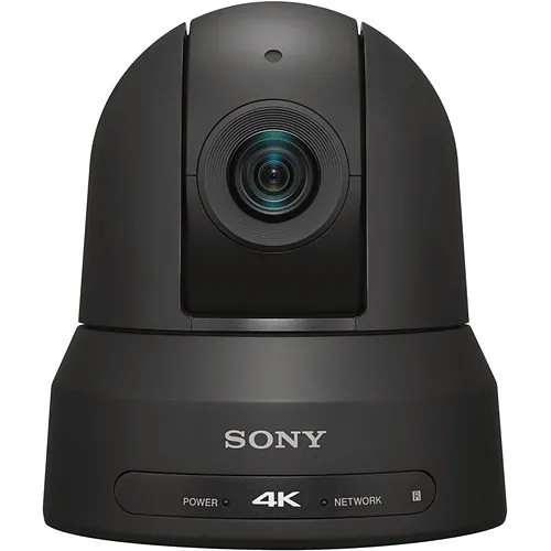 Sony Pro BRC-X400 4K PTZ Network Camera with NDI and HX Capability, 80x Zoom, PoE+, Black