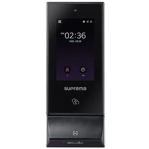 Suprema XS2-QDPB X-Station RF Card Reader and QR / Barcode Reader, Dual RFID, 125 KHz EM, 13.56 MHz, Mifare
