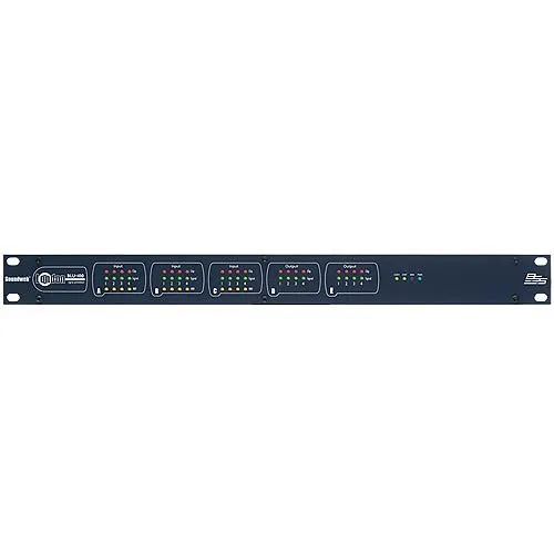 BSS BSSBLU100M BSS BLU-100 Soundweb London Signal Processor with BLU Link, 12 Analog Mic/Line Input, Analog Output