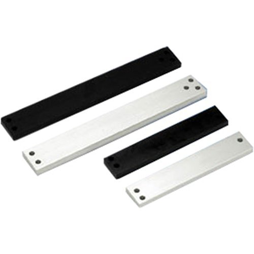 Securitron ASB-62BK 8" Aluminum Shim Bracket for Aluminum Doors M62, Black