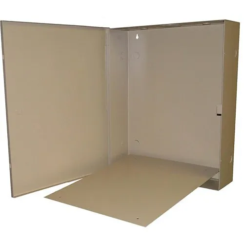 Mier BW-101BP Indoor Electrical Enclosure, 15"x18"x4", with Removable Back Panel, Beige