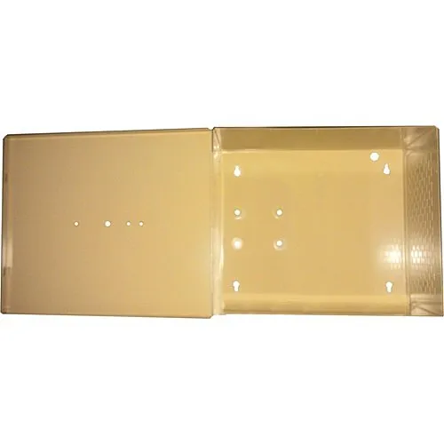 Mier BW-114C Outdoor Speaker/Siren Enclosure, 11" 9.25" 6", Camel