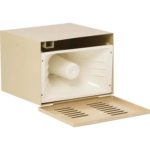Mier BW-115/116 Outdoor Speaker/Siren Enclosure, 11.25" 8.25" 10.5", Camel