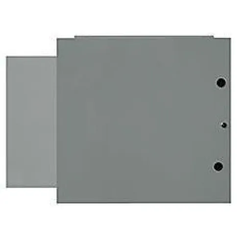 Mier BW-124ACESS  4-Outdoor Enclosure with Thermostat and AC Unit, Grey, 24 x 24 x 12"  Stainless Steel
