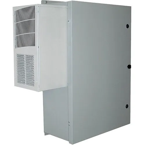 Mier BW-136ACE Outdoor Temperature-Controlled Enclosure with 2000 BTU AC Unit, 24"x 36" 12", Gray
