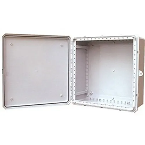 Mier BW-242410 Enclosure with Stainless-Steel Latch, 24" 24" 10"