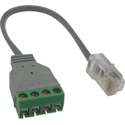 Better Way BW-8 Pin RJ-31 Style Alarm Panel Phone Line Adapter