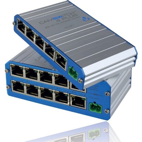 Veracity VCS-4P1 CAMSWITCH Plus 802.3 at PoE Network Switch