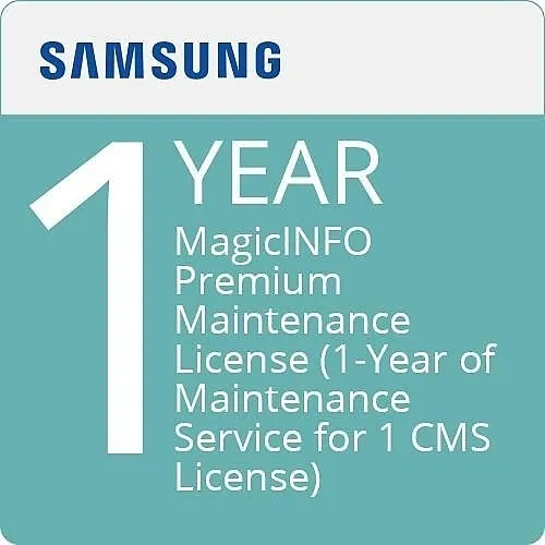 Samsung BW-MIM70PA Maintenance Service for MagicINFO CMS License, 1-Year