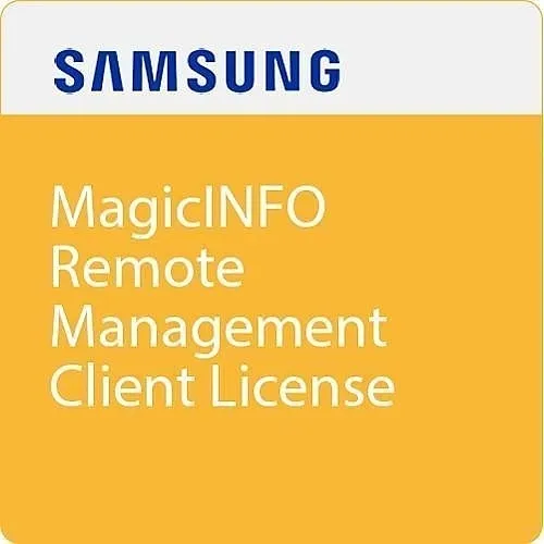 Samsung BW-RMS40SA MagicInfo Remote Management Software Client License (Download)