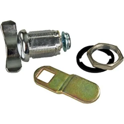 Mier BW-Thumblatch Mier BW-THUMBLATCH 1/4-Turn Winged Thumb-Latch, Chrome Plate