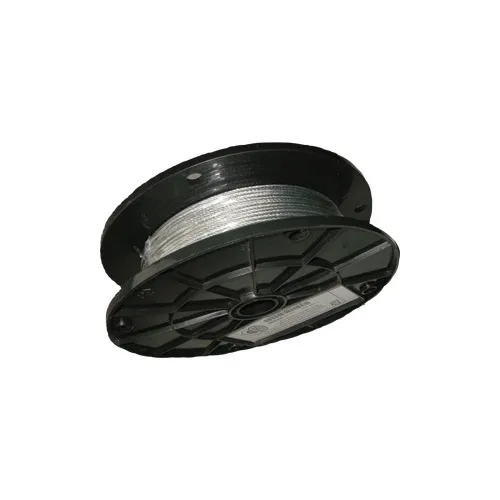 Arlington BW580 Galvanized Braided Support Wire, 500' Roll of .080"