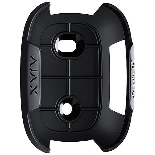 AJAX 42806.82.BL Bracket to Fix Button or Double Button on Surfaces, Black