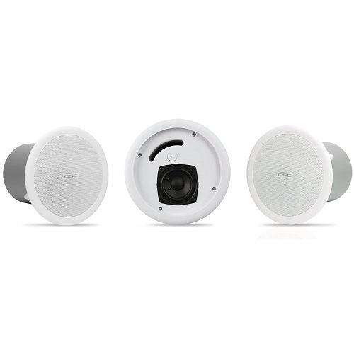 QSC AC-C2T AcousticCoverage Series 2.75" Full-Range Ceiling Mount Loudspeaker, 170 Degree Conical