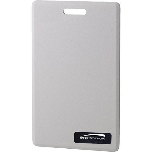 Speco ACSC2 Clamshell Smartcard Credential for Bluetooth Reader, 13.56 MHz, 25-Pack