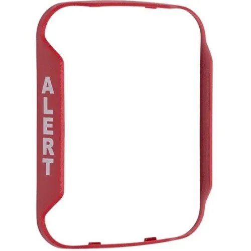 System Sensor BZSPR-AL L-Series BZSPR Wall Mount Speakers and Speaker Strobes, Red Bezel Kit, �ALERT� Marking