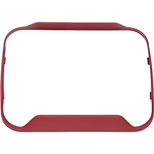 System Sensor BZSPR-P L-Series Plain Bezel for Wall-Mount Speaker, Works with SPRL, SPRL-BP10 Model, Red