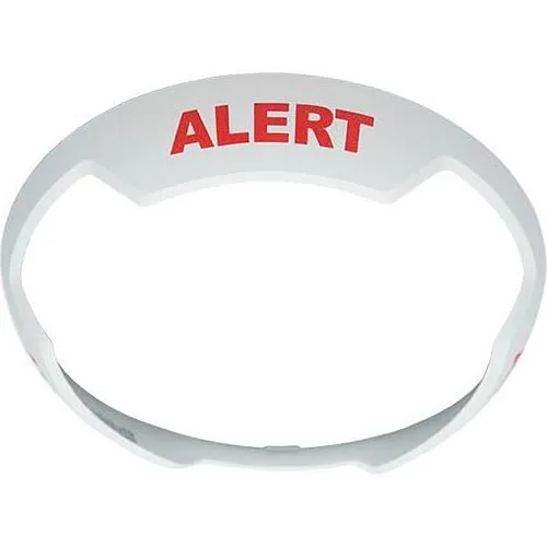 System Sensor BZWC-AL L-Series BZWC White Bezel Kit for Ceiling Mount Strobes and Horn Strobes, "Alert" Marking